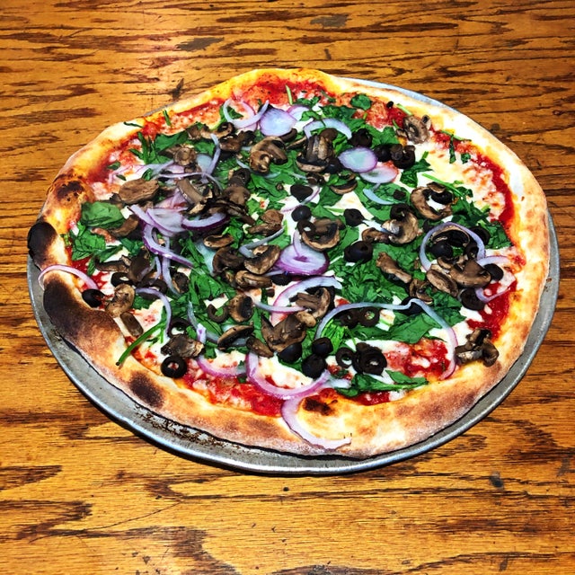 Order Herbivore Pizza food online from Lanesplitter Pizza & Pub store, Emeryville on bringmethat.com