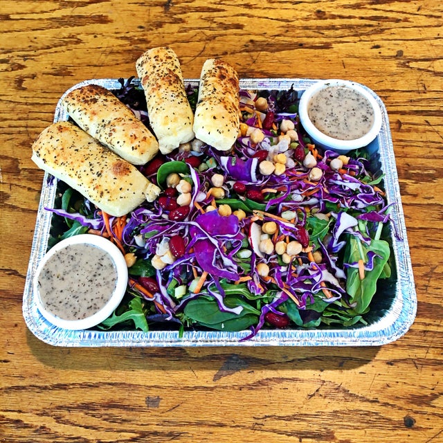 Order Mixed Green Salad food online from Lanesplitter Pizza & Pub store, Emeryville on bringmethat.com